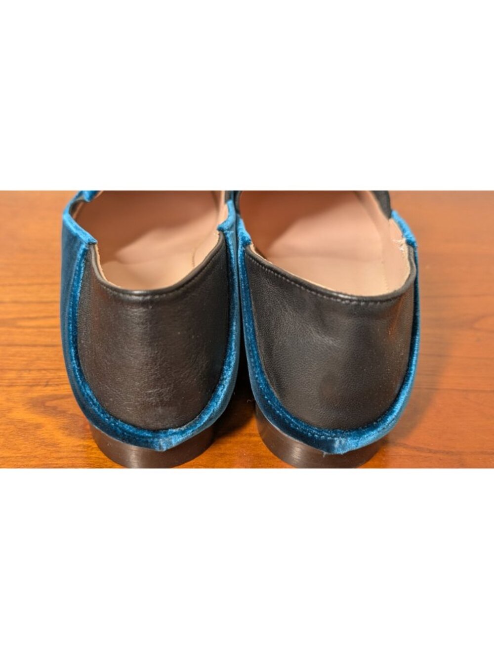 NEW J. Crew Convertible Smoking Slipper in Deep Sea, Women's Size 8/EU 38.5 - Picture 6 of 14